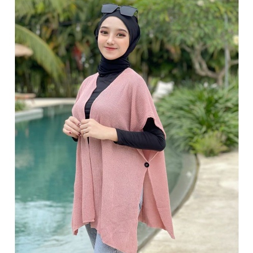 CAMILLA BATWING PREMIUM / CAMILLA OUTER/ POPPY BATWING RAJUT / RAJUT TEBAL PREMIUM