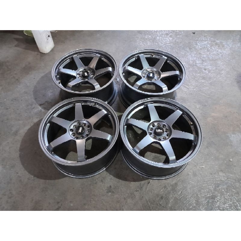 Velg mobil bekas ring 18 lebar 8/9 lubang 5x100/114 inova,hrv,crv