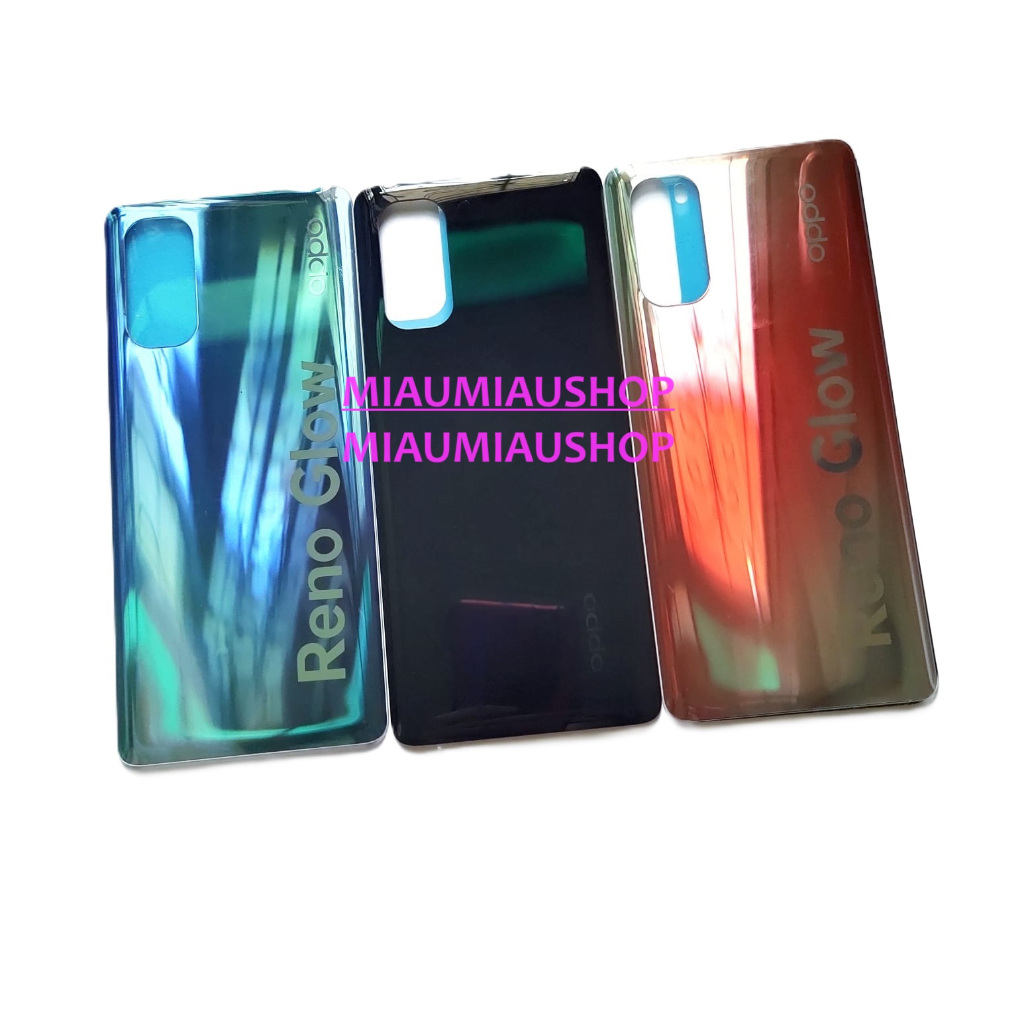 BACKDOOR BACK COVER CASING OPPO RENO 4 PRO 5G TUTUPAN BATERAI BACK GLASS