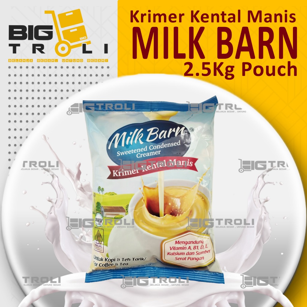 

MILK BARN Krimer Kental Manis | SKM 2,5 kg