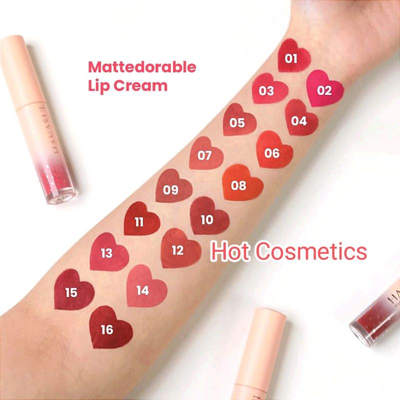 LipCream Mattedorable Hanasui | Mattedorable Lip Cream Hanasui Original