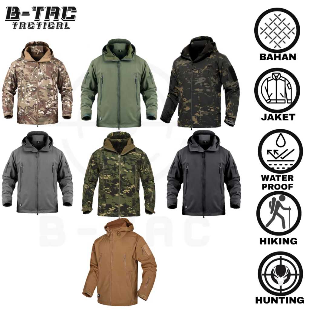 [J.TAD] Jaket Pria Jaket Tad tactical jaket tad import jaket tad waterproof jaket outdoor jaket poly