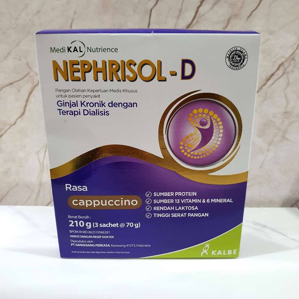 

NEPHRISOL D CAPUCINO 210GR