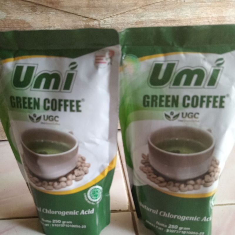 

Umi green coffee