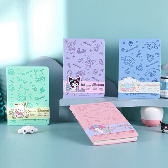 

Notebook B6 San*rio Premium / Buku Catatan San*rio B6 Premium / Buku Diary Aesthetic 80 Lembar