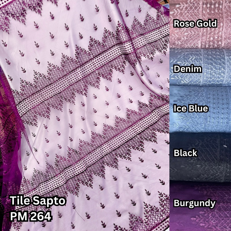 Tile sapto etnik sumba PM 264 brokat kondangan tile brokat outer kebaya modern kebaya wisuda dress c