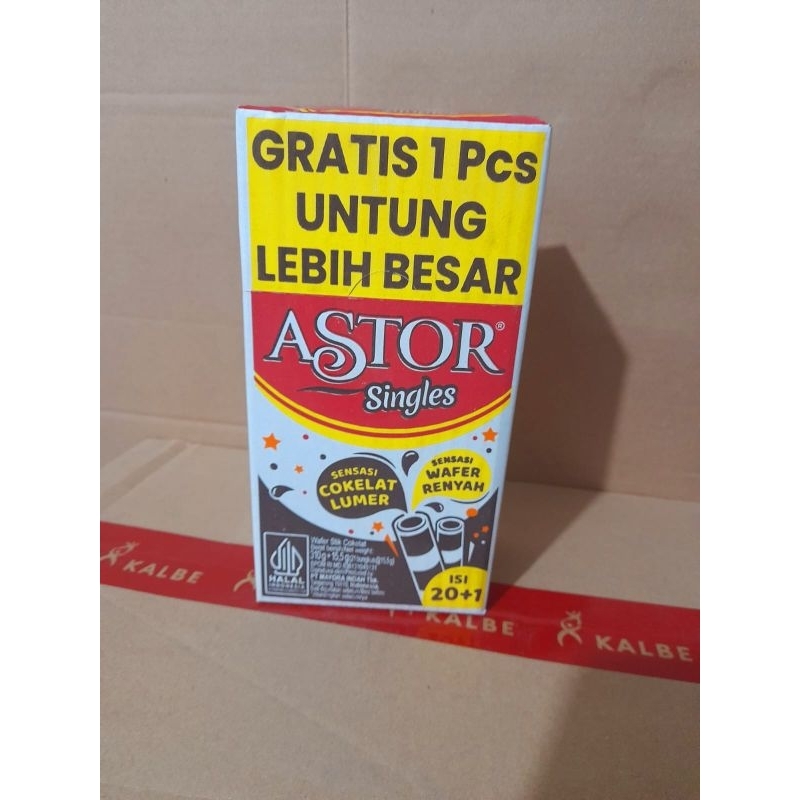 

ASTOR SINGLES Isi 20pcs + 1pcs