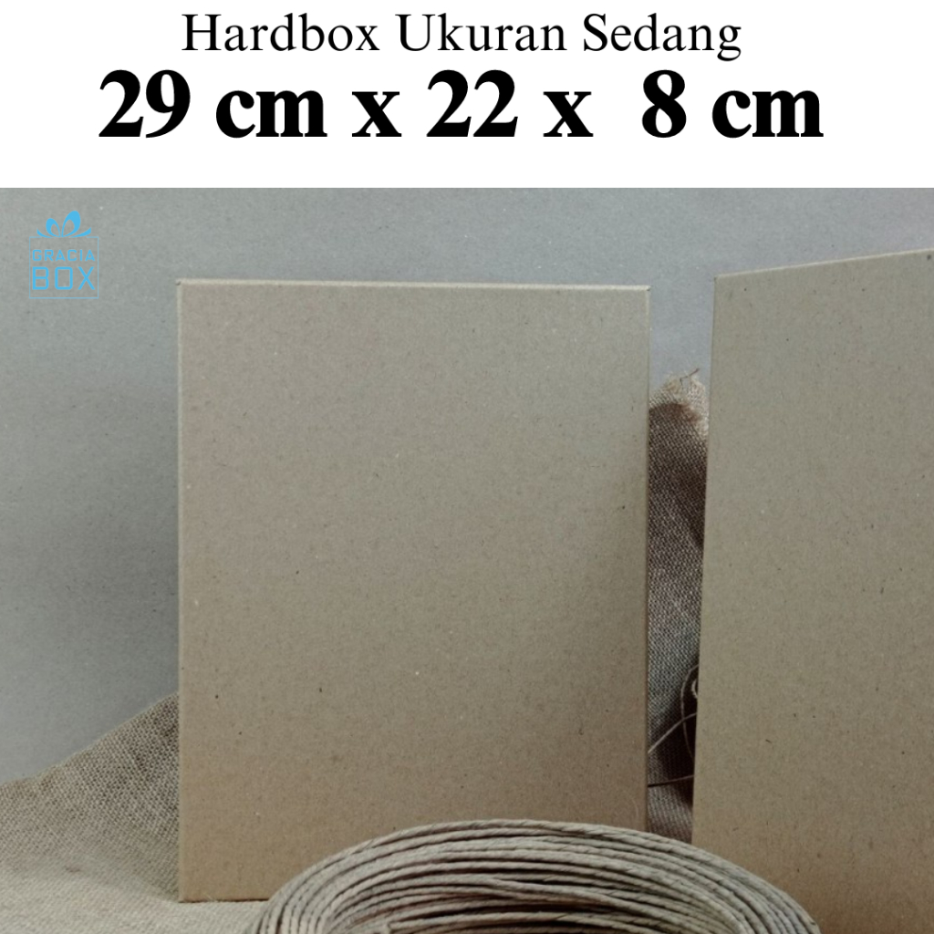 

HARDBOX Recycle Papercraft - BOX HAMPERS Ukuran 29 cm x 22 cm x 8 cm