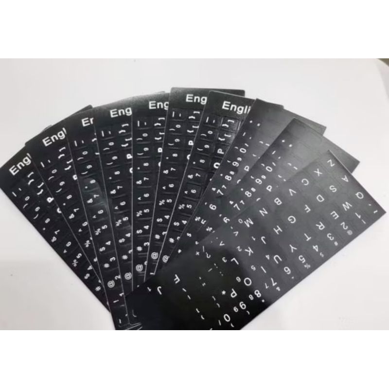 Stiker Keyboard Laptop