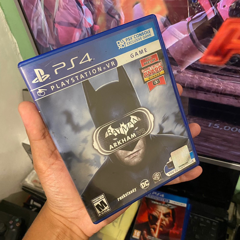 kaset vr ps4 batman arkham VR BD playstation 4 5