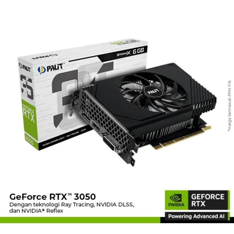 VGA NVIDIA RTX 3050 6GB DDR6 PALIT
