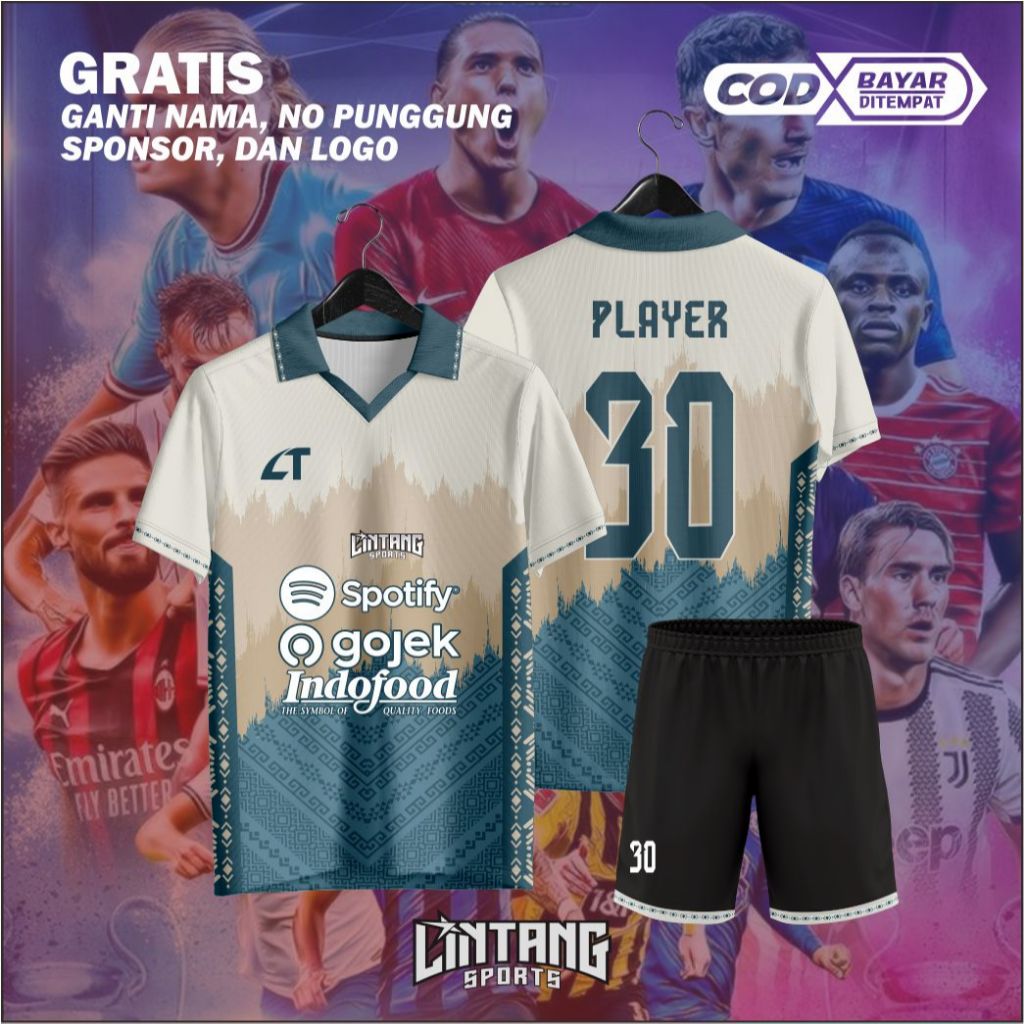 Jersey Futsal / Jersey sepakbola / Jersey Printing / Jersey Team / Baju Futsal Custom / Baju Bola