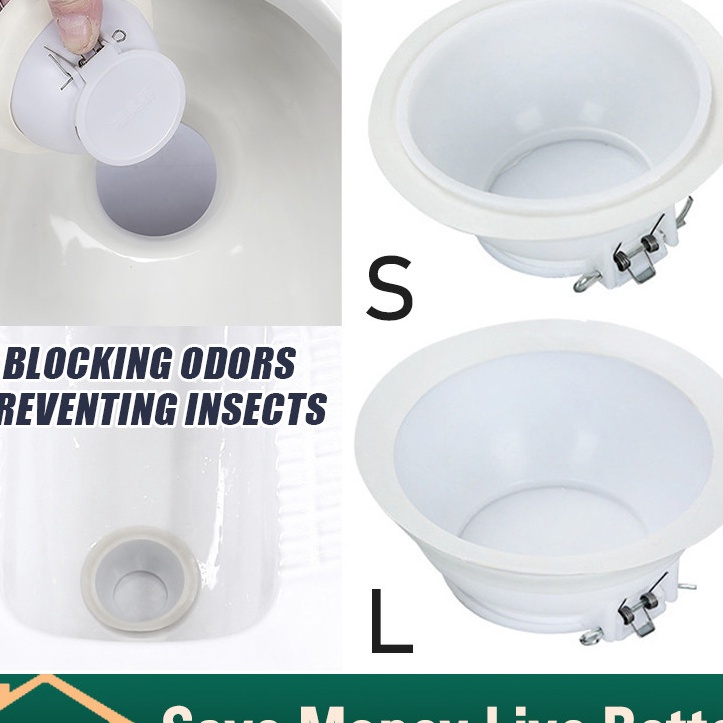 Cepat Karet Tutup Kloset Closet WC Jongkok Otomatis Cover Penutup Lubang Kloset Jongkok Anti Tikus D