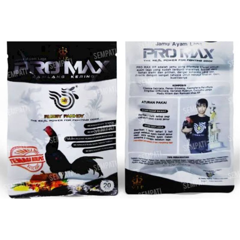 Pro max kamlang jamu ayam aduan