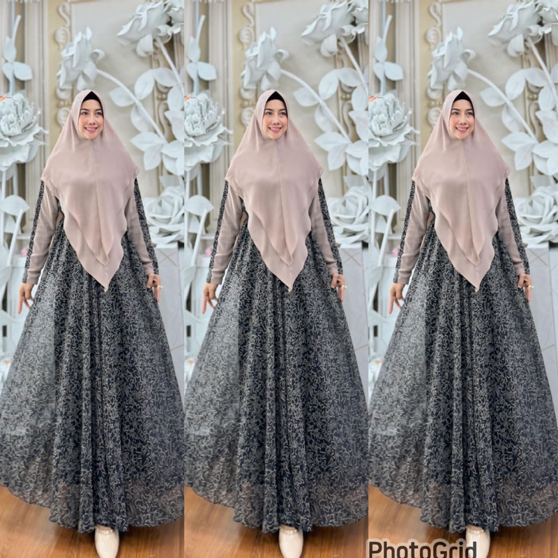 Akhostore Gamis Davina syari by Ani syari gamis premium