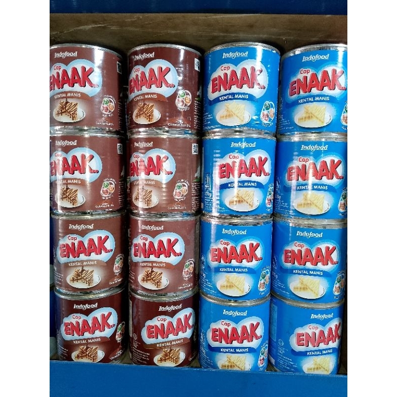 

SUSU CAP ENAK KALENG 370G PUTIH DAN COKLAT