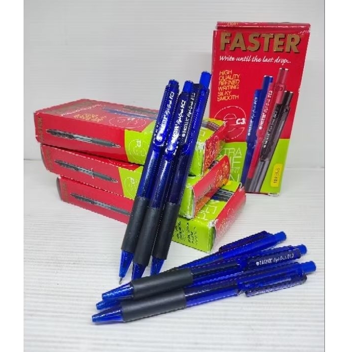 

pulpen/bulpen/ballpoin/pena faster EC3/EC8 1 lusin/12 pcs