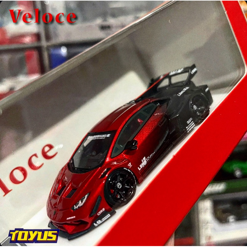 Veloce - Lamborghini Huracan LP610-4 Liberty Walk Red Black