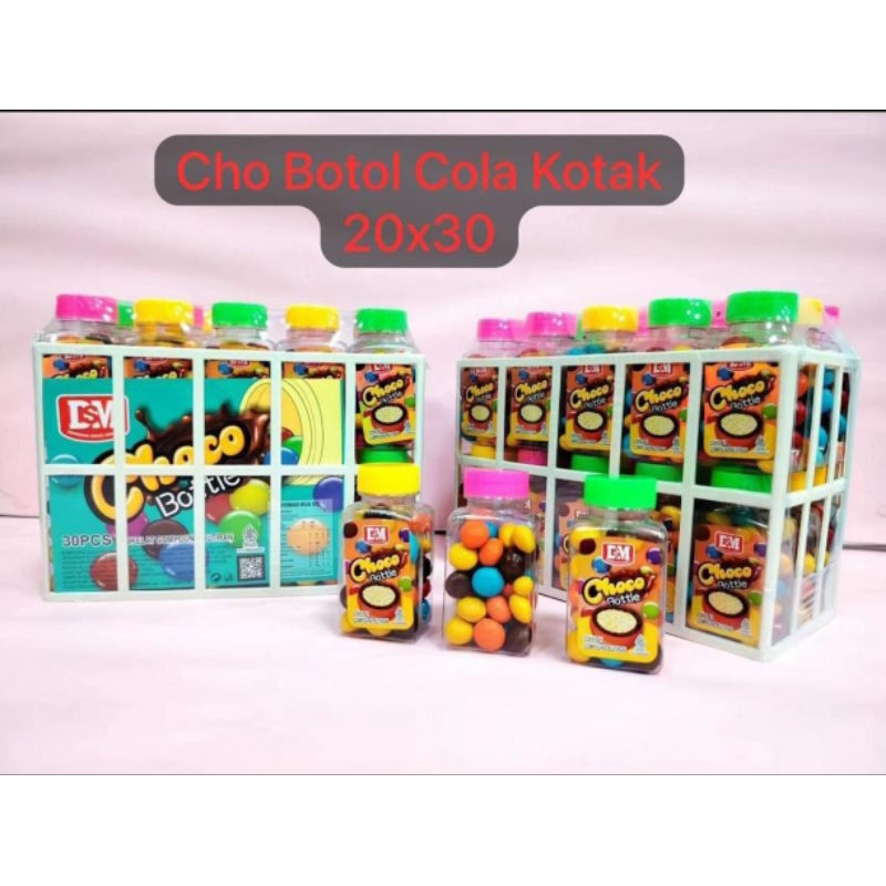 

DSM COKLAT CHA CHA/COKLAT BOTOL COLA COKLAT ISI 30