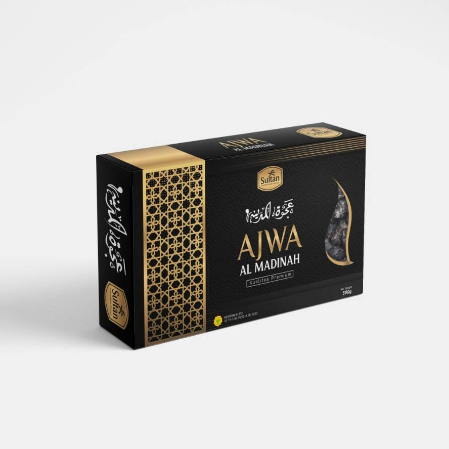 

Kurma Ajwa Madinah Sultan 500 gram Original