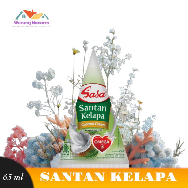 

Sasa Santan Kelapa 65ml Praktis