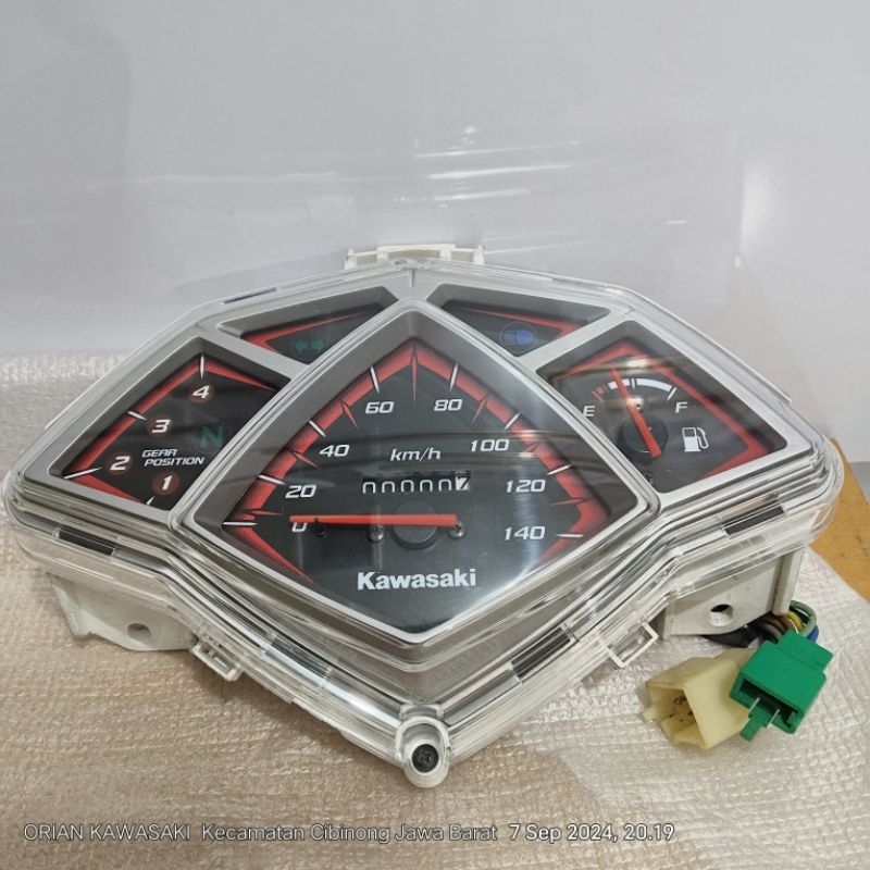 Speedometer spidometer spedometer kawasaki edge assy original