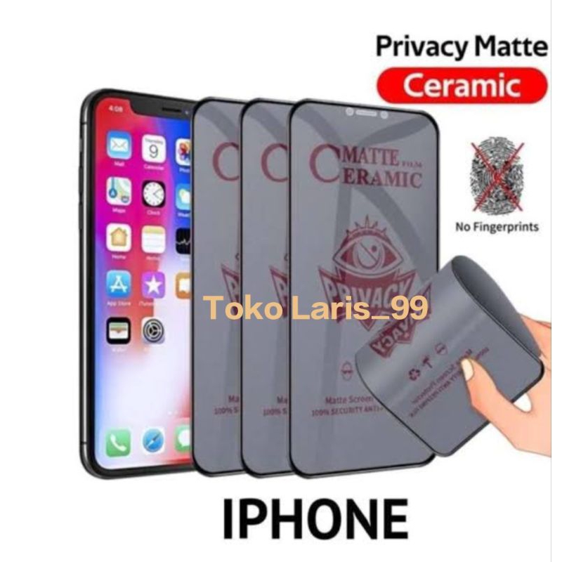 Anti Gores Privasi IPhone X XS XS MAX XR Anti Gores privasi Iphone