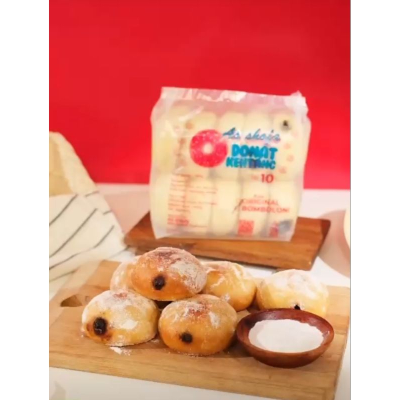 

As Shofa Donat Kentang Bomboloni Coklat isi 10pc