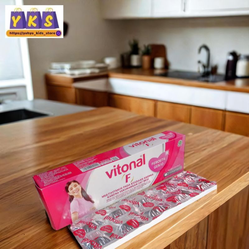 VITONAL F SUPLEMEN IBU HAMIL DAN MENYUSUI EXPIRED SEPTEMBER 2027