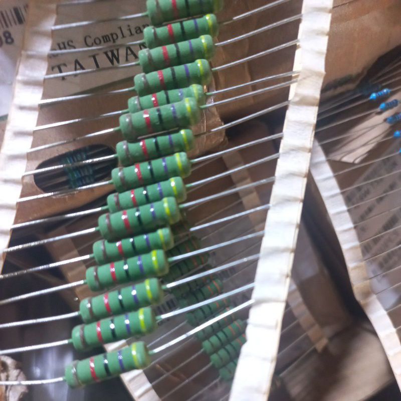 resistor 47k 2watt metal film