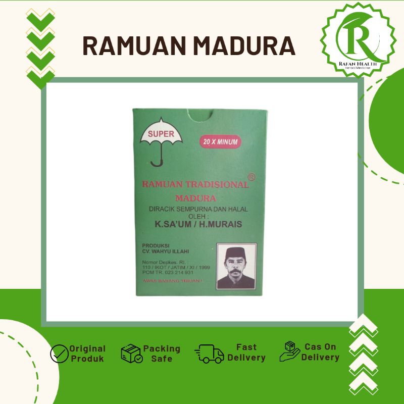 

Jamu Herbal Asli Ramuan Tradisional Madura Original Wahyu Ilahi K. Saum/H.Murais Rasa Kopi Asli