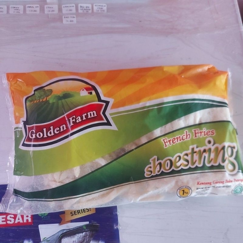 

french fries Golden farm 1kg