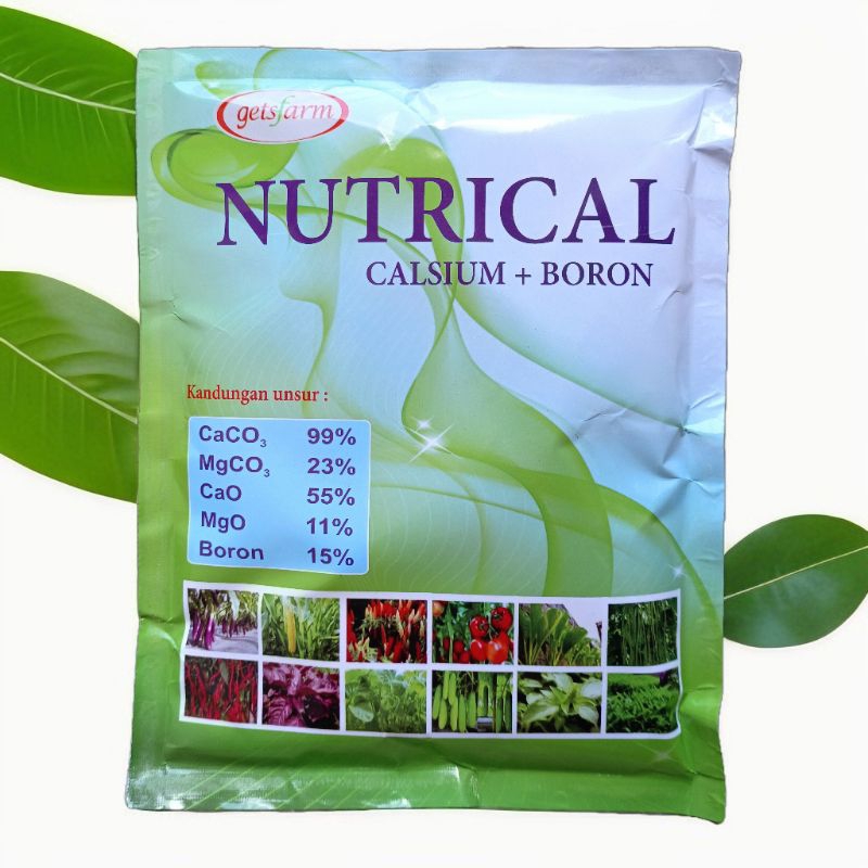 Pupuk NUTRICAL CALSIUM + BORON 1 KG/ Mengatasi kuncup bunga dan buah gugur/ untuk busuk ujung buah/ 