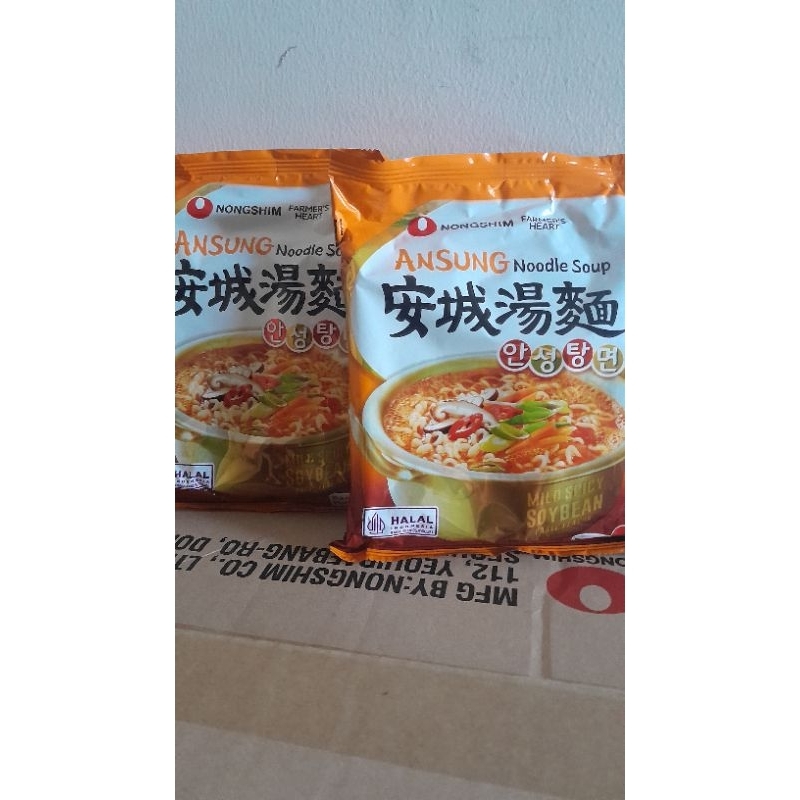 

Made in Korea | Nongshim Ansungtangmyun 125g , Exp 9 April 2026