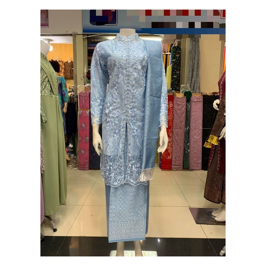 set kebaya brukat payet /kebaya modern/kebaya ibu besan/kebaya kondangan//kebaya ibu hajat