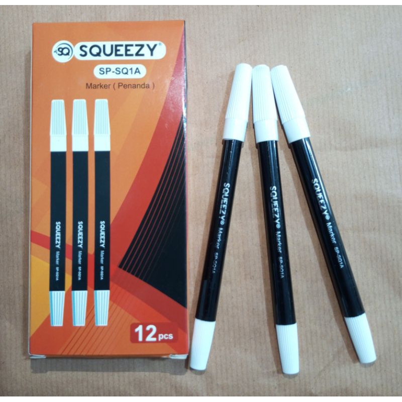 

SPIDOL HITAM KECIL Squeezy / SP - SQ1A / ECERAN 1PCS