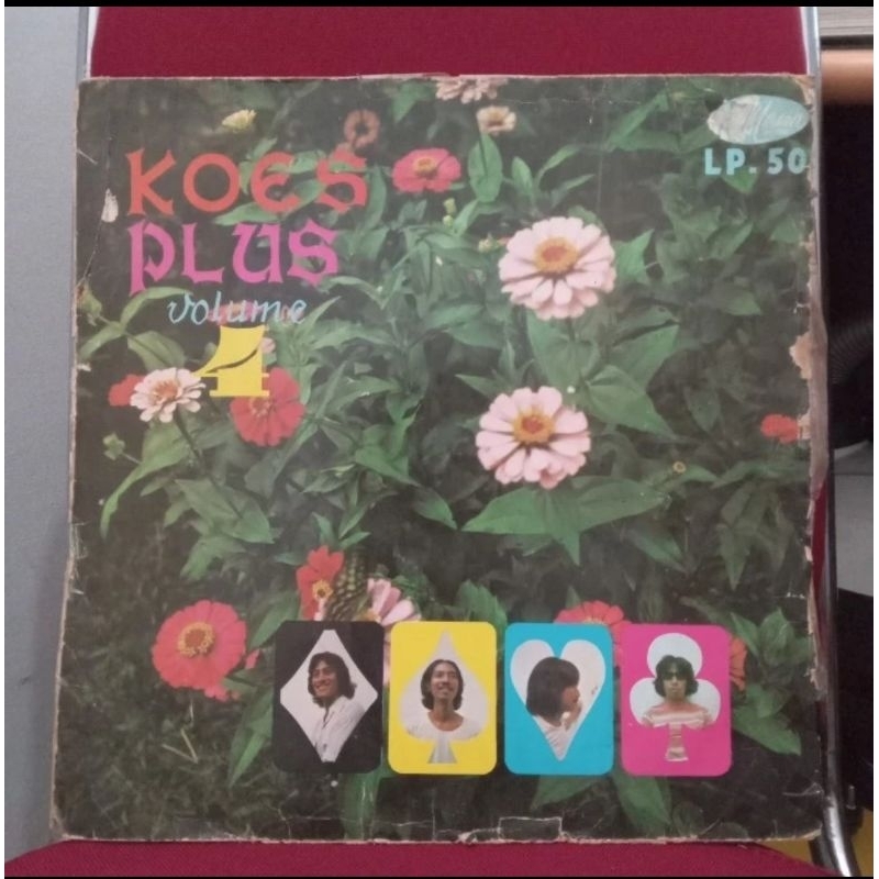 Piringan Hitam Vinyl PH 12 inch Koes Plus - Bunga Ditepi Djalan