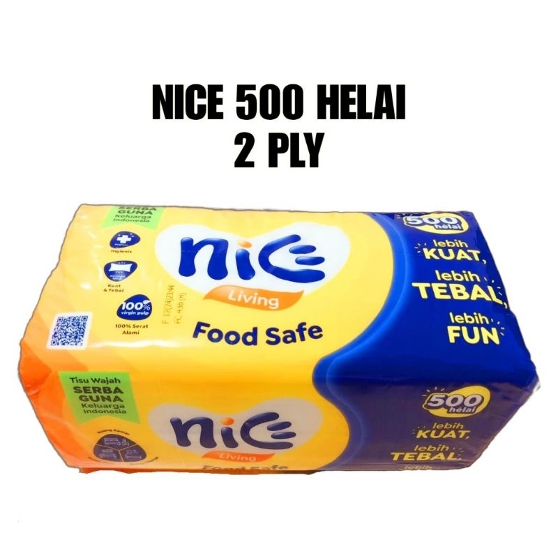 Tisu Nice 250 sheet 500 helai besar