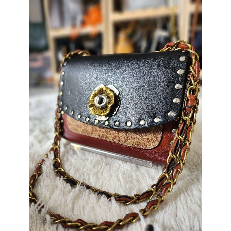 2ND COACH MADISON MINI SLING BAG, HARGA PASS