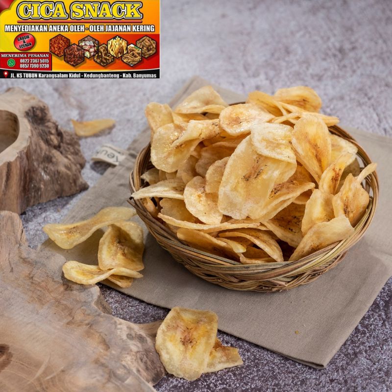 

KERIPIK PISANG ASIN GURIH 1 KILO GRAM