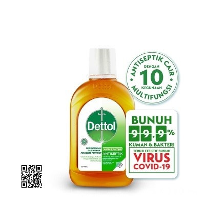 Dettol 245 ml / Dettol Antiseptik 245 ml / Dettol Cair 245 ml