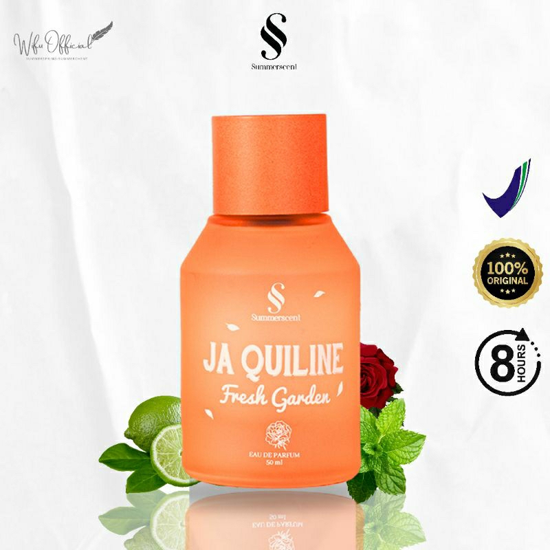 Parfume Pria Wanita Summerscent Ja Quiline Fresh Garden 50ml EDP/ Parfum Eropa 100% Original