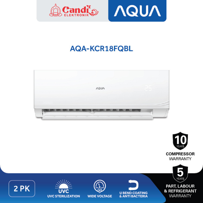 AQUA Air Conditioner AC Split 2 PK  UV Cool Standard AQA-KCR18FQBL