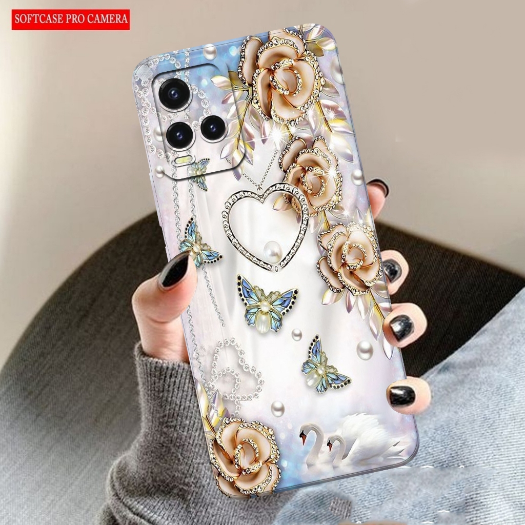 Softcase Prokamera VIVO Y21/Y21A/Y21S/Y33S/Y33T Motif Keren Cantik full colour Kekinian Aesthetic Ca