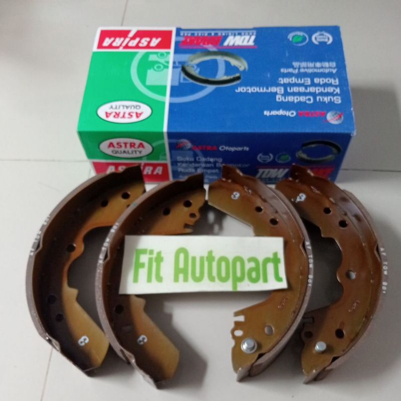 KAMPAS REM BELAKANG BRAKE SHOE ISUZU PANTHER MEREK TDW ASPIRA ASTRA ORIGINAL 100%