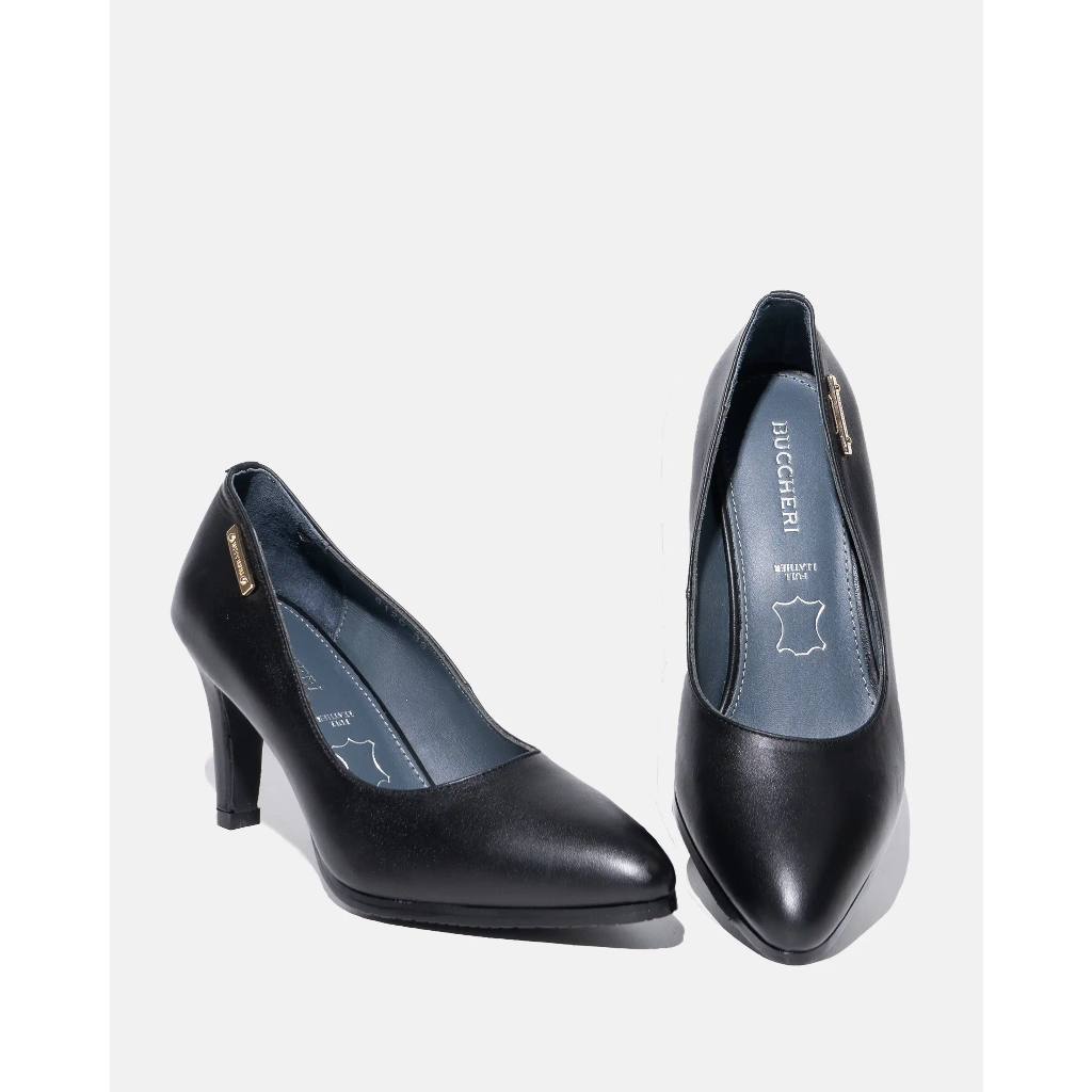 BUCCHERI Sepatu Kulit Wanita Heels Nercisa - 8120