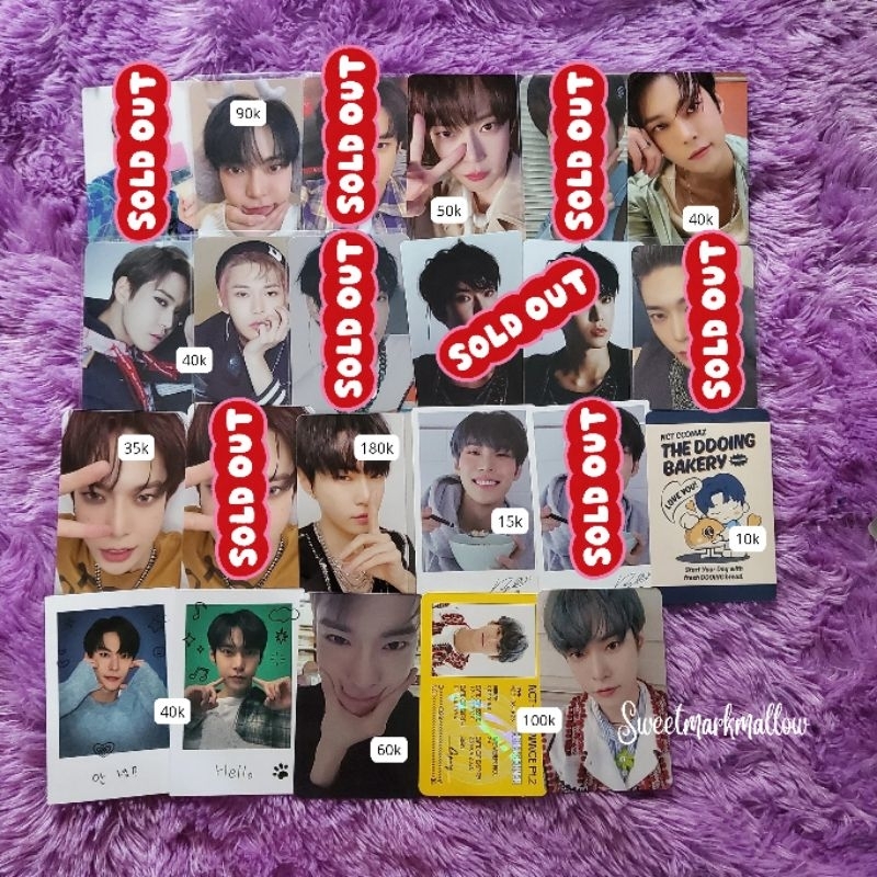 WTS READY DOYOUNG NCT 127 PHOTOCARD