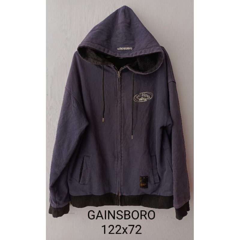 GAINSBORO ZIPPER HOODIE SHERPA SIZE XL
