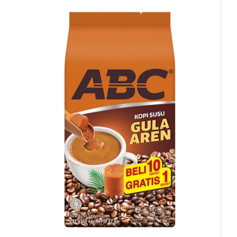 

ABC Kopi Susu Gula Aren 11 sachet x 27 gram