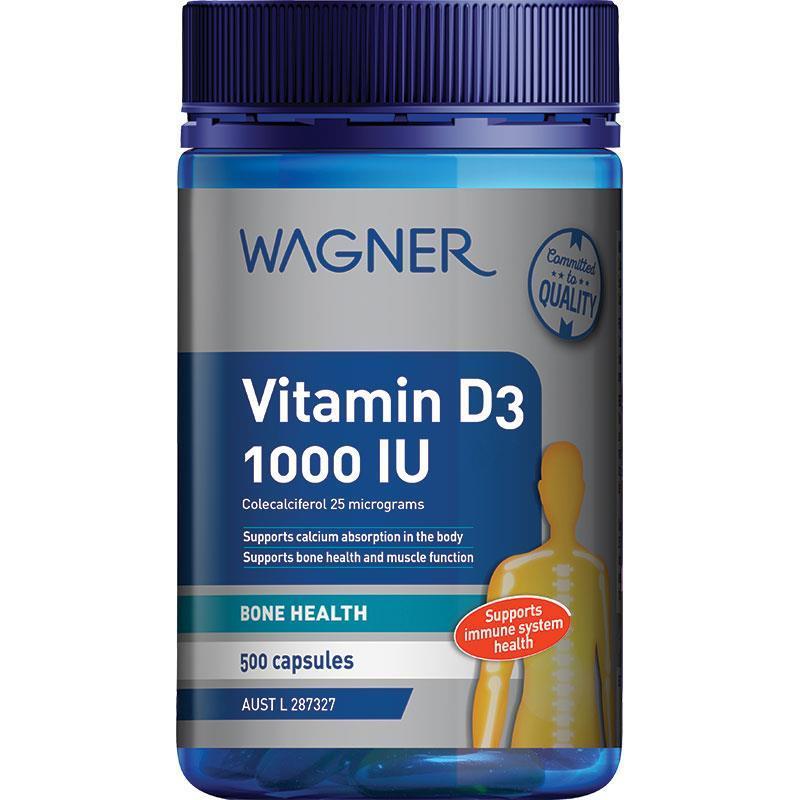 Wagner Vitamin D3 1000IU | Isi 500